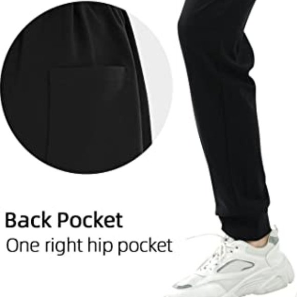 WEBETOP Elastic High Waisted Lounge Pant with Pockets  🏃  NEW WITH TAGS! - Picture 10 of 11